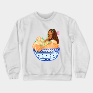 Wonton Soup Dumpling Mermaid Crewneck Sweatshirt